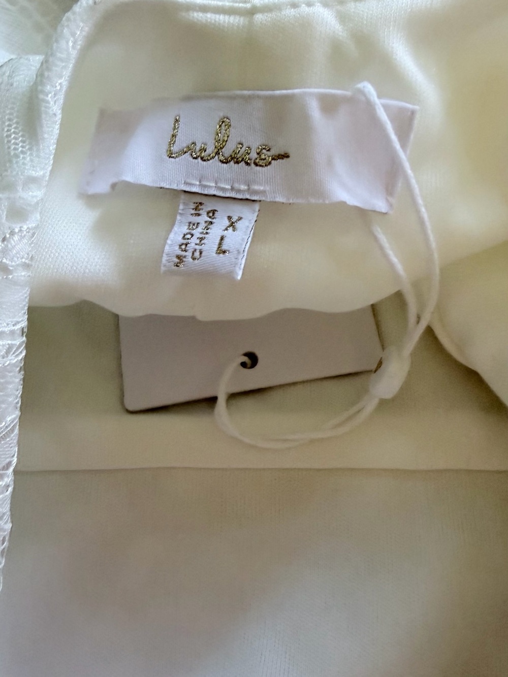 Lulu's White Lace Scoop-Back Wedding Gown - Picture 8 of 10